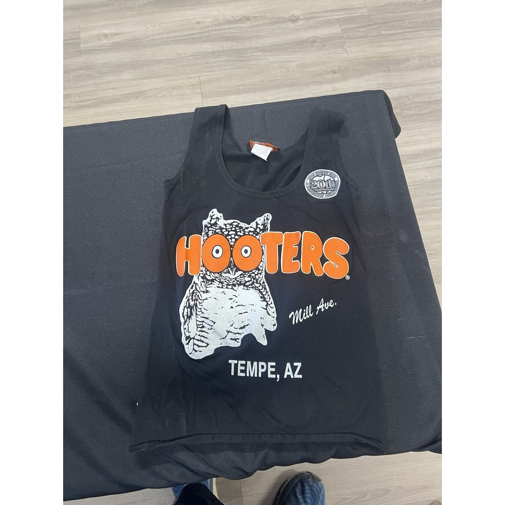 Hooters Tempe As Owl‎ Black XS Tank Top Uniform Official Waitress